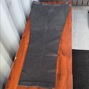 Dockers Navy and Khaki Striped Fabric Belt with Dockers Tag (40/30). (036)